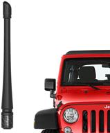 🚗 rydonair car wash proof antenna: optimized fm/am reception for jeep wrangler jk jku jl jlu jt rubicon sahara gladiator 2007-2021 logo