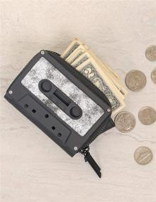 img 2 attached to Leather Cassette Wallet for Men: FYDELITY Men's Accessories and Slim Organizers for Card Cases & Money