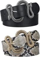 leather belts women fashion buckle women's accessories logo