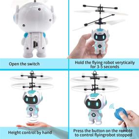 img 3 attached to Infrared Induction Helicopter with User-Friendly Flying Controls