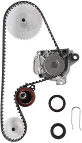 img 2 attached to 🔧 MOCA Timing Belt Water Pump Kit for 2001-2005 Honda Civic DX EX GX HX LX 1.7L L4 - High-Quality & Compatible