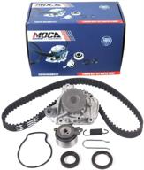 🔧 moca timing belt water pump kit for 2001-2005 honda civic dx ex gx hx lx 1.7l l4 - high-quality & compatible logo