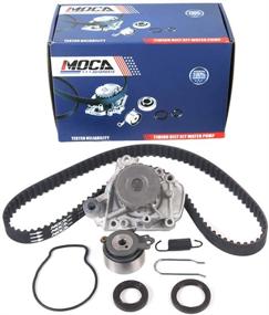 img 4 attached to 🔧 MOCA Timing Belt Water Pump Kit for 2001-2005 Honda Civic DX EX GX HX LX 1.7L L4 - High-Quality & Compatible