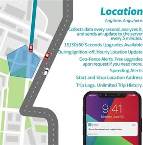 img 1 attached to 🚗 Vyncs 4G LTE GPS Tracker for Vehicles - No Monthly Fee - Real Time Tracking, 1 Year Data, OBD Data, SIM - USA-Developed - Car Truck Trip Alert Fleet Teen Senior Family Alexa Compatible. Activation Fee Required