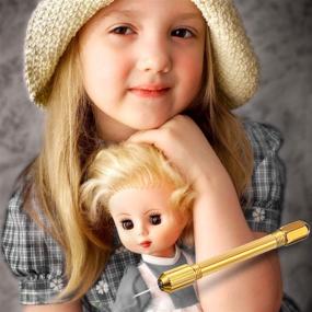 img 3 attached to Инструменты для возрождения и заново причесывания волос куклы 🎀 для девочек: без усилий с кукольными прядями, набор материалов для самостоятельного создания причесок (6 штук)