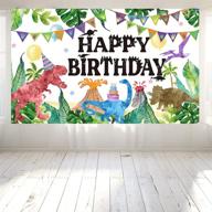 watercolor dinosaur photography background decoration logo