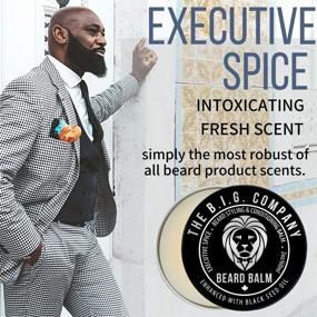 img 1 attached to 🌟 The B.I.G. Company - Luxury Beard Balm for Men - Masterfully Balanced Beard Conditioner with Beeswax & Oil: Non Greasy Formula for Enhanced Shine and Beard Growth Support