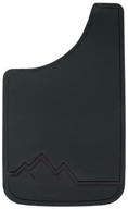 🚗 plasticolor 000543r01 black off road scene mud guard 11 inch - set of 2 - easy fit logo