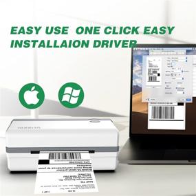 img 3 attached to Rongta High Speed Thermal Shipping Printer - Compatible with Various Systems