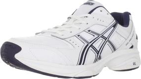 img 4 attached to ASICS GEL Precision Cross Training Shoes in White Silver: Enhanced SEO