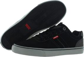 img 1 attached to 👟 Levi's Men's Charcoal Casual Contrast Sneaker - Fashion Shoes and Sneakers