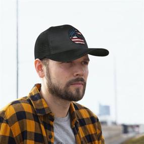 img 1 attached to 👑 Unisex Queen Hero Caps: Adjustable Mesh Trucker Hat for Men and Women