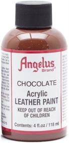 img 1 attached to Angelus Leather Paint Oz Chocolate