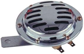 img 2 attached to 🔔 Wolo (275-2T) 12 Вольт Хромированный дисковый гудок - высокий тональность