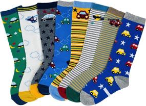 img 4 attached to Socks Dinosaur Comfort Cotton Stockings Sports & Fitness and Team Sports