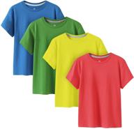 👕 lapasa non-allergenic boys' t-shirt multipack: essential basics for tops, tees & shirts logo