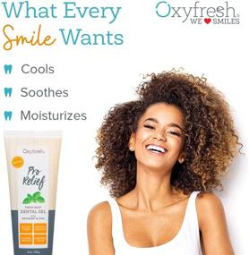 img 3 attached to 🦷 Oxyfresh Dental Gels –Infused with Aloe Vera, Natural Mint, and Xylitol – Dentist-Recommended Solution for Tooth Sensitivity and Gum Tissue Soothing. 4 oz.