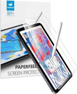 📱 премиум [2 штуки] защитная пленка paperfeel для ipad mini 6 (8.3 дюйма, 6-го поколения, 2021) - против бликов/ устойчивая к царапинам, матовая пленка идеальна для рисования/написания - совместима с apple pencil. логотип