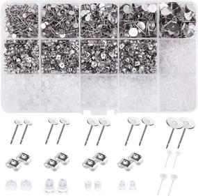 img 4 attached to BQTQ Earring 2700Pcs Supplies Stainless