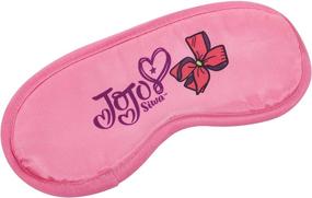 img 1 attached to Idea Nuova Nickelodeon JoJo Siwa Sleepover Purse & Eye Mask Set in Pink - Trendy and Fun Slumber Party Accessories