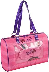 img 3 attached to Idea Nuova Nickelodeon JoJo Siwa Sleepover Purse & Eye Mask Set in Pink - Trendy and Fun Slumber Party Accessories