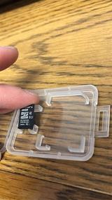 img 2 attached to ETECH Collection 25 Pack Of Clear Plastic SD/SDHC/SDXC/MicroSD/MicroSDHC/MicroSDXC Memory Card Case Holder For SanDisk/Kingston/Transcend/Samsung Memory Card (Case Only