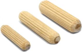 img 2 attached to 🔩 WEN JN400D Ultimate 400-Piece Fluted Dowel Pin Variety Bucket with Multiple Sizes for Woodworking Projects
