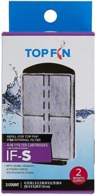 img 2 attached to Top Fin Retreat Filter Large, IF-S (2 Count): Superior Filtering Power for a Crystal Clear Aquarium