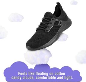 img 3 attached to Footfox Sneakers Lightweight Breathable Athletic Women's Shoes