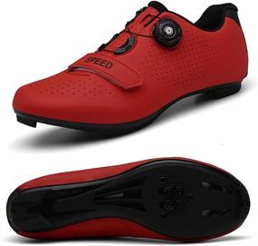 img 2 attached to SWAG Cycling Bicycle Compatible Outdoor Men's Shoes in Athletic