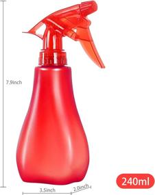 img 1 attached to 💦 GTANG Empty Plastic Spray Bottles: Versatile and Convenient Spray Containers for All Your Needs