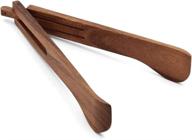 ironwood gourmet salad tongs for spring - 2.25 x 2.25 x 12 inches logo