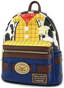 img 1 attached to 🎒 Loungefly Story Woody Cosplay Backpack: Authentic Disney Toy Story-Inspired Design