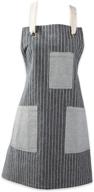 dii pantry collection stripe apron - one size for a chic and functional cooking experience logo