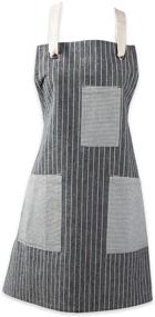 img 4 attached to DII Pantry Collection Stripe Apron - One Size for a Chic and Functional Cooking Experience