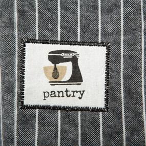 img 2 attached to DII Pantry Collection Stripe Apron - One Size for a Chic and Functional Cooking Experience