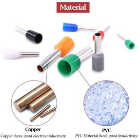 img 1 attached to 🔌 Hilitchi 800Pcs Insulated Terminal Connector Set