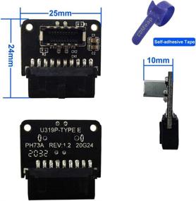 img 2 attached to 🔌 Усилите возможности подключения материнской платы с помощью внутреннего адаптера COMeap стандарта.