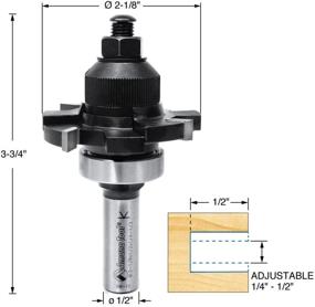 img 2 attached to Amana Tool 55510 З-фреза