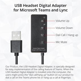 img 1 attached to 🎧 Syba USB Audio Adapter with Built-in Chip – USB Sound Card for Headphones and Microphones, USB to 3.5mm Jack TRS AUX Adapter with Separate Plug – SD-AUD63119