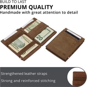 img 1 attached to Essenziale Men's Wallet Window Leather by Garzini - Finest Wallets, Card Cases & Money Organizers