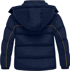 img 3 attached to 🧥 Quilted Puffer Boys' Clothing and Jackets & Coats by Wantdo for Winter