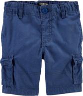 👶 kosh toddler cargo shorts cedar: top choice for boys' clothing shorts logo