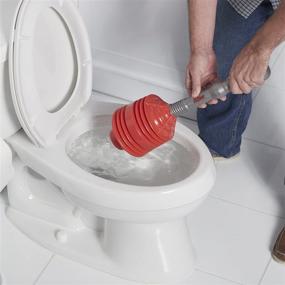 img 2 attached to 🚽 Mr. Clean Liquid-Plumr Toilet Plunger with Bellows Technology