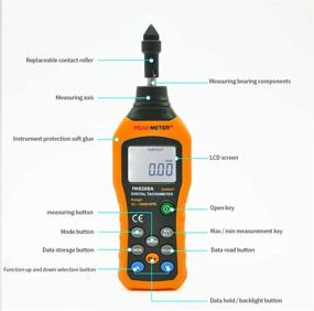 img 1 attached to Цифровой тахометр 50 19999RPM Professional Handheld