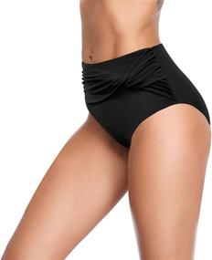 img 2 attached to 🩱 Shekini Women's Bikini Bottoms - Full Coverage Swimwear for Women