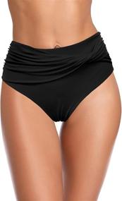 img 4 attached to 🩱 Shekini Women's Bikini Bottoms - Full Coverage Swimwear for Women