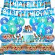 birthday supplies decorations tablecloth balloons event & party supplies logo
