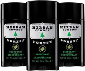 img 4 attached to 🌿 Herban Cowboy Forest Deodorant Maximum Protection 3-Pack: Long-Lasting and Refreshing Odor Defense