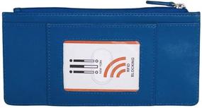 img 1 attached to Stylish Women's ILI Leather Credit Card Wallet - Sleek and Practical